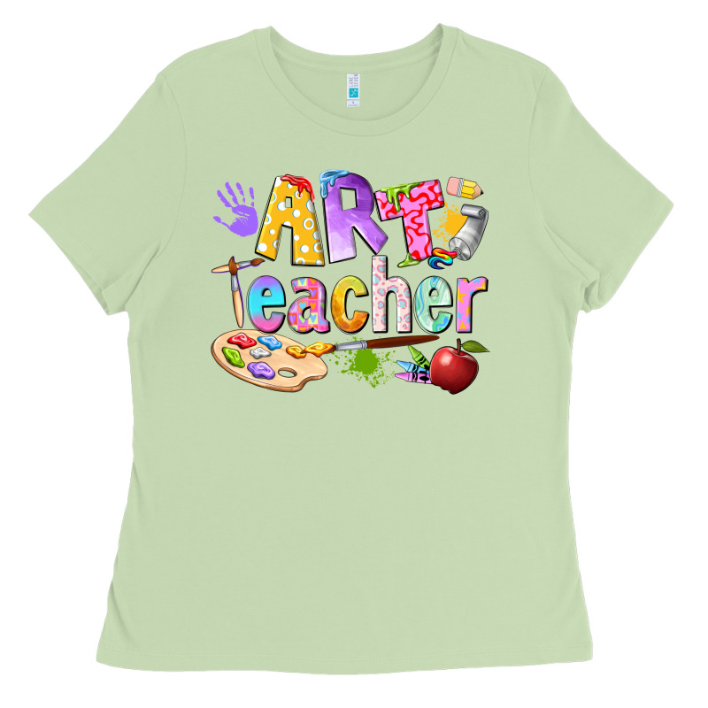 Art Teacher Ladies Tee by texasbilliewilder | Teevron