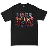 Black rescue all the dogs Premium Tee - Zillion Design Studio