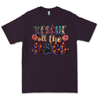Plum rescue all the dogs Premium Tee - Zillion Design Studio