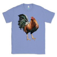 Colony Blue American Game Rooster Classic Tee - LillyAllenDesigns
