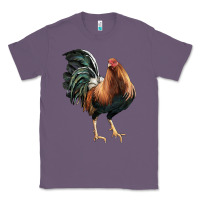 Lavender American Game Rooster Classic Tee - LillyAllenDesigns