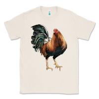 Natural American Game Rooster Classic Tee - LillyAllenDesigns