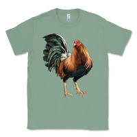Sage American Game Rooster Classic Tee - LillyAllenDesigns