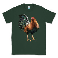 Sports Green American Game Rooster Classic Tee - LillyAllenDesigns