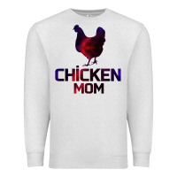 Oatmeal Heather Chicken Mom Premium Sweatshirt - Bettercallsaul