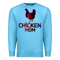 Ocean Blue Chicken Mom Premium Sweatshirt - Bettercallsaul