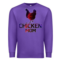 Purple Chicken Mom Premium Sweatshirt - Bettercallsaul