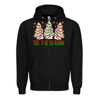 Tis' The Season With Christmas Cakes  Bbs Zipper Hoodie | Teevron