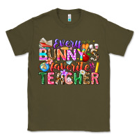 Army Green Every Bunny Favorite Teacher Easter Classic Tee - CowhideDigitalArt