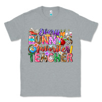 Heather Grey Every Bunny Favorite Teacher Easter Classic Tee - CowhideDigitalArt