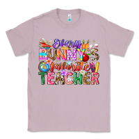 Lilac Every Bunny Favorite Teacher Easter Classic Tee - CowhideDigitalArt