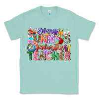 Seafoam Every Bunny Favorite Teacher Easter Classic Tee - CowhideDigitalArt