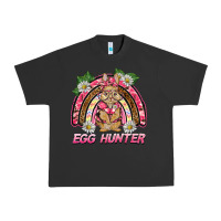 Pigment Black easter pink camouflage egg hunter  bunny rainbow Urban Heavy Tee - BarkalooDesign