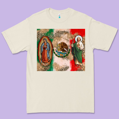Virgin Mary And San Judas Premium Tee Designed By Cts Tumbler Store