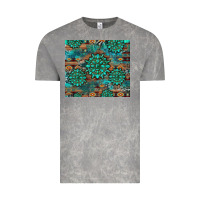 Cloud Rock gemstone turquoises aztec leopard cowhide Vintage Tee - Artiststas
