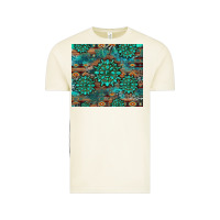 Vintage Arctic gemstone turquoises aztec leopard cowhide Vintage Tee - Artiststas