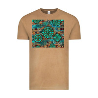 Gemstone Turquoises Aztec Leopard Cowhide Vintage Tee | Teevron