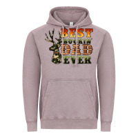 Best Buckin' Dad Ever Vintage Hoodie | Teevron