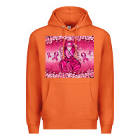 Carrot Breast Cancer with boxing gloves Premium Hoodie - NancyCooperArtShop