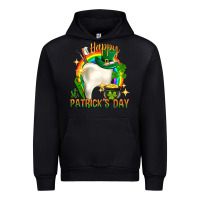 Black Happy Dentist St. Patrick's Day Urban Hoodie - HowdyJamesFarm