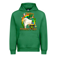 Emerald Happy Dentist St. Patrick's Day Urban Hoodie - HowdyJamesFarm