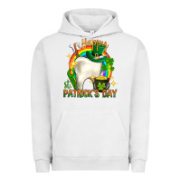 Pigment Lunar Rock Happy Dentist St. Patrick's Day Urban Hoodie - HowdyJamesFarm