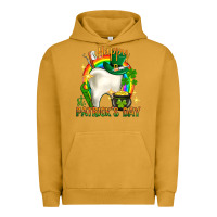 Pigment Peanut Butter Happy Dentist St. Patrick's Day Urban Hoodie - HowdyJamesFarm
