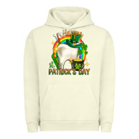 Pigment Pistachio Happy Dentist St. Patrick's Day Urban Hoodie - HowdyJamesFarm