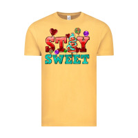 Vintage Mustard stay sweet Vintage Tee - AdoDesignShop