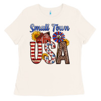 Bone small town usa Ladies Tee - Zillion Design Studio
