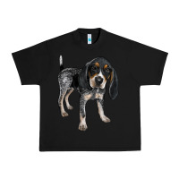 Black bluetick coonhound Urban Heavy Tee - LillyAllenDesigns