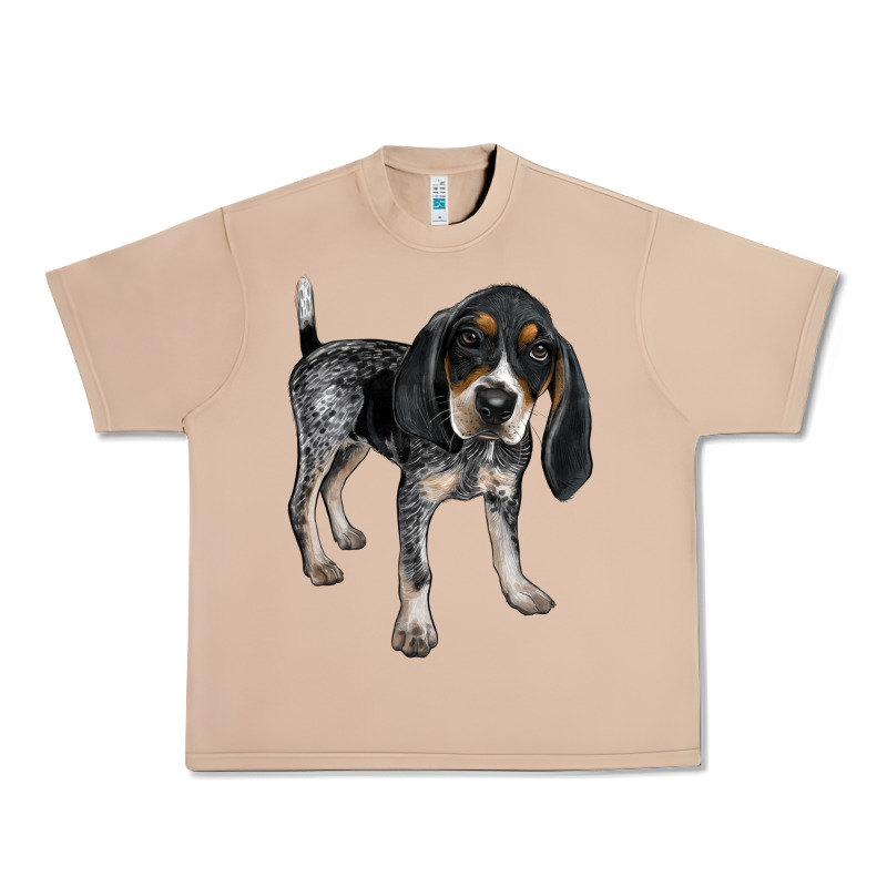 Bluetick Coonhound Urban Heavy Tee by LillyAllenDesigns | Teevron