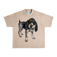 French Oak bluetick coonhound Urban Heavy Tee - LillyAllenDesigns