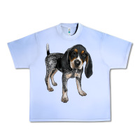Grape Ice bluetick coonhound Urban Heavy Tee - LillyAllenDesigns