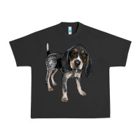 Pigment Black bluetick coonhound Urban Heavy Tee - LillyAllenDesigns