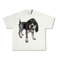 Pistachio bluetick coonhound Urban Heavy Tee - LillyAllenDesigns