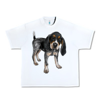 White bluetick coonhound Urban Heavy Tee - LillyAllenDesigns