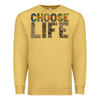 Antique Gold Choose life Premium Sweatshirt - Bettercallsaul