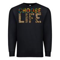Black Choose life Premium Sweatshirt - Bettercallsaul