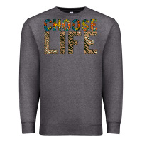 Charcoal Heather Choose life Premium Sweatshirt - Bettercallsaul