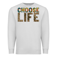 Dove Grey Choose life Premium Sweatshirt - Bettercallsaul