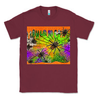 Burgundy spiders halloween tumbler Classic Tee - Jasminsmagicworld
