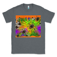 Charcoal Heather spiders halloween tumbler Classic Tee - Jasminsmagicworld