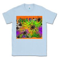 Dusty Blue spiders halloween tumbler Classic Tee - Jasminsmagicworld