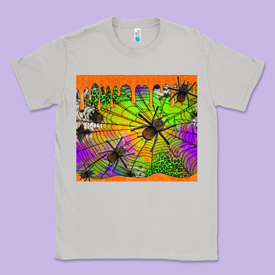 Spiders Halloween Tumbler Classic Tee Designed By Jasminsmagicworld