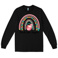 Black teach love inspire Long Sleeve Tee - JahusDesignShop