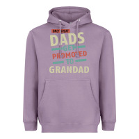 Lavender Only Great Dads Get Promoted To Grandad Heavyweight Hoodie - Bettercallsaul