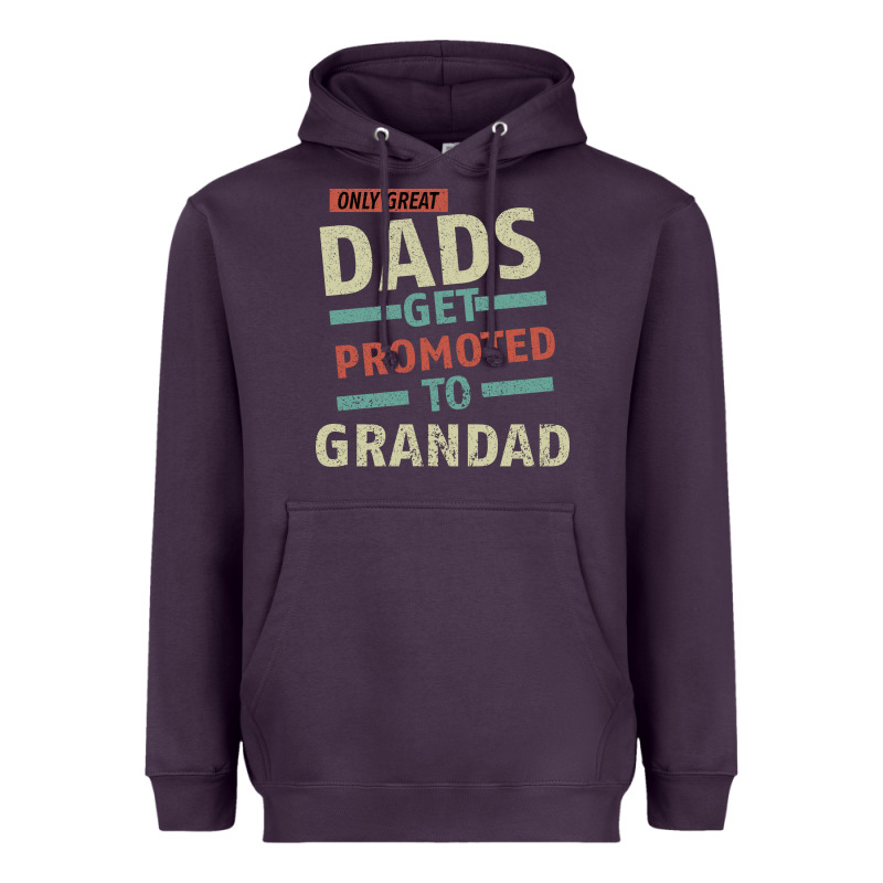 Only Great Dads Get Promoted To Grandad Heavyweight Hoodie by Bettercallsaul | Teevron