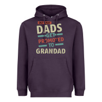 Plum Only Great Dads Get Promoted To Grandad Heavyweight Hoodie - Bettercallsaul