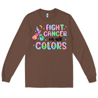 Chestnut fight cancer in all colors Long Sleeve Tee - MaliasSmallBusiness